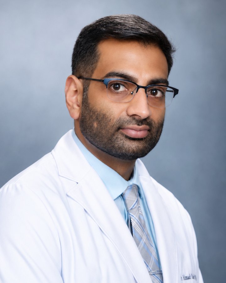 Portrait of Dr. Ahmad Rashid, DPM, podiatrist in Columbia, MO